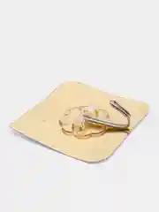 Золотой крючки самоклеящиеся прозрачные