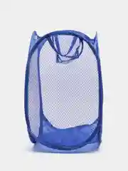 Голубой корзина для белья и игрушек складная