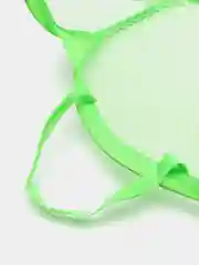 Зеленый корзина для белья и игрушек складная