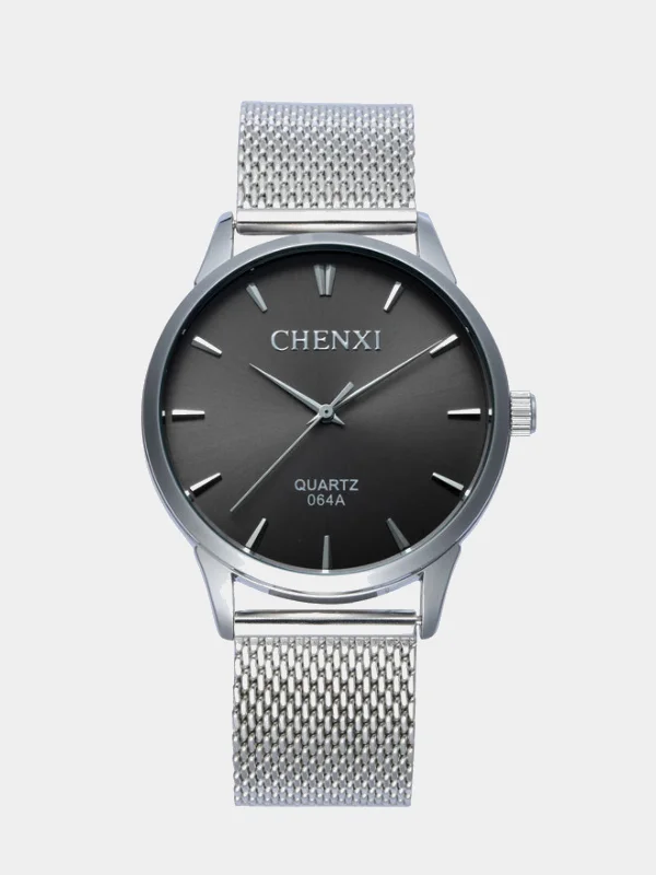 Угольный часы наручные мужские Chenxi CX-064