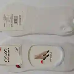 Белый следки женские