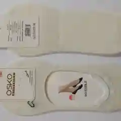 Кремовый следки женские