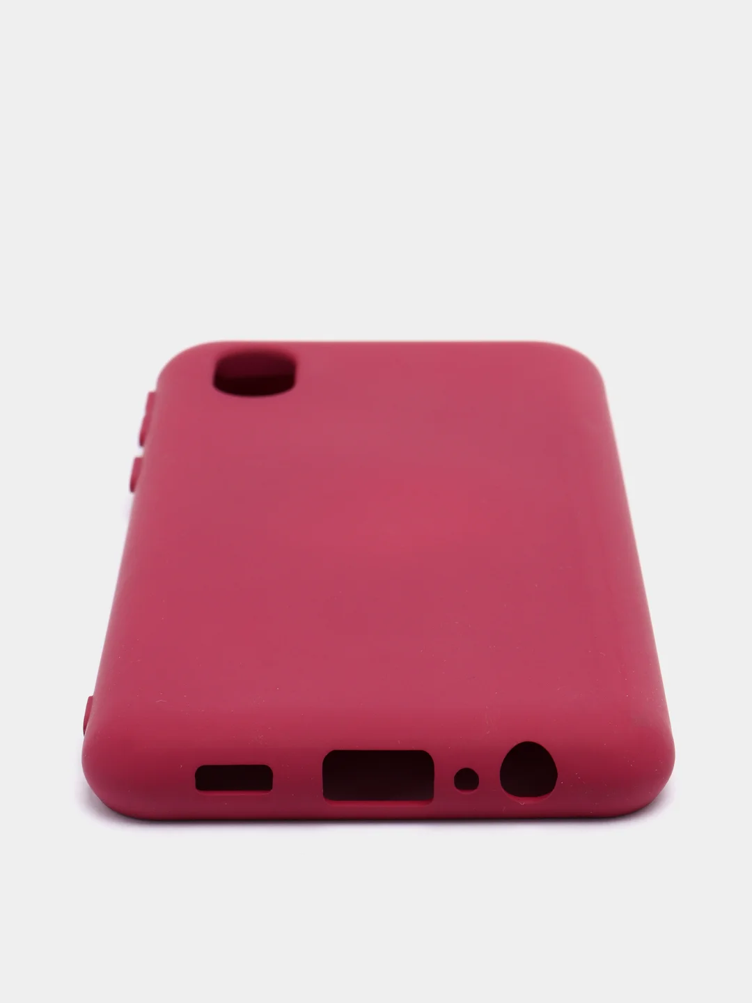 Багровый чехол Siliconе Case для Samsung A01 Core Samsung M01 самсунг А01 коре самсунг М01