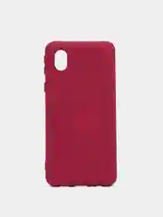 Багровый чехол Siliconе Case для Samsung A01 Core Samsung M01 самсунг А01 коре самсунг М01