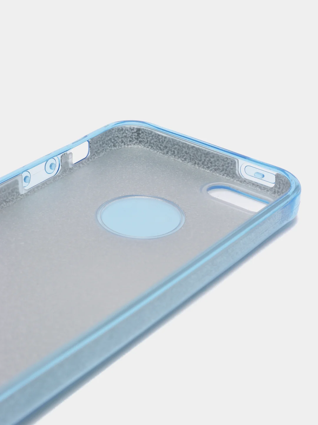 Голубой чехол для iPhone 5, 5s, se, 6, 6s, 7, 8 Plus, SE 2020, XR, X, XS