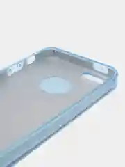 Голубой чехол для iPhone 5, 5s, se, 6, 6s, 7, 8 Plus, SE 2020, XR, X, XS