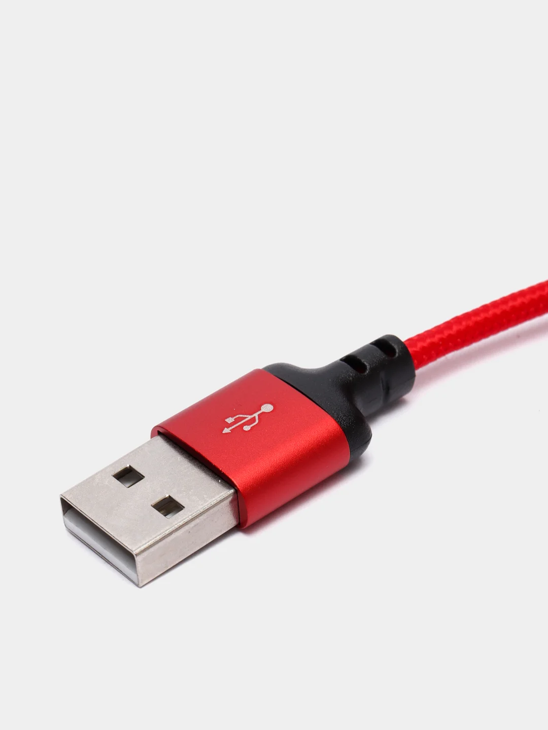 Красный кабель USB - Type-C HOCO X14, 3A, 1м