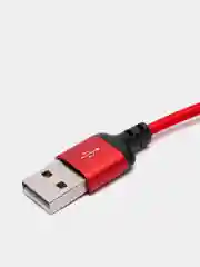 Красный кабель USB - Type-C HOCO X14, 3A, 1м