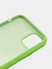 Салатовый чехол Silicone Case для iPhone 11 с закрытым низом