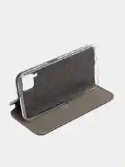Серый чехол-книжка Huawei P40 Lite 2020