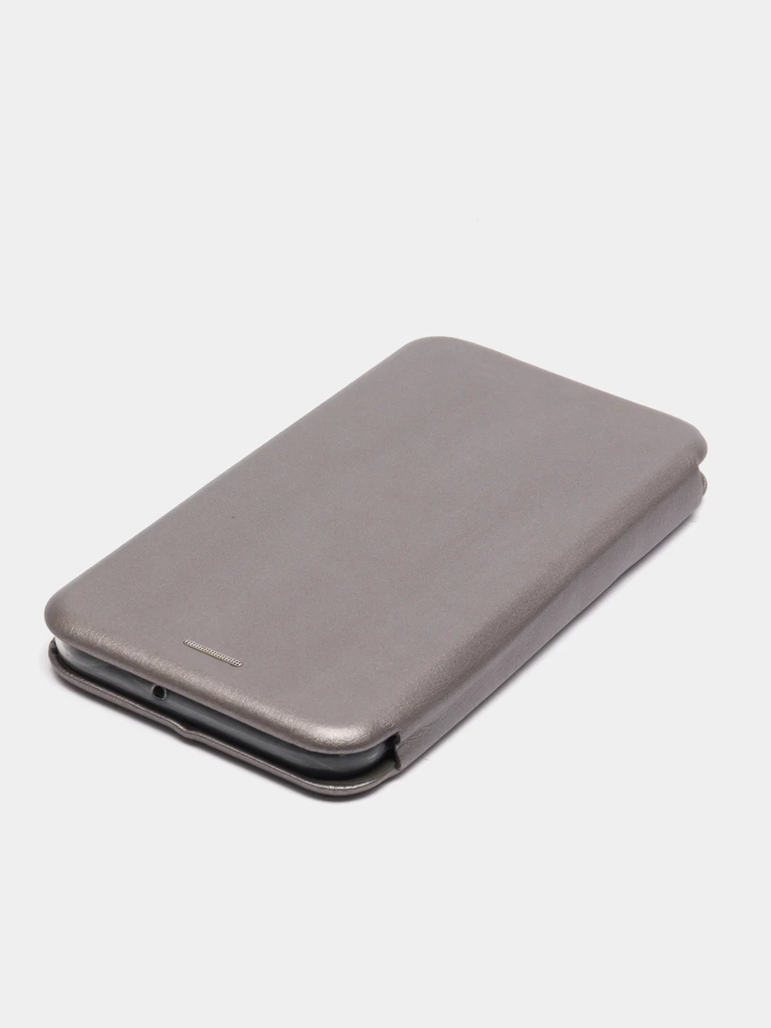 Серый чехол-книжка Huawei P40 Lite 2020