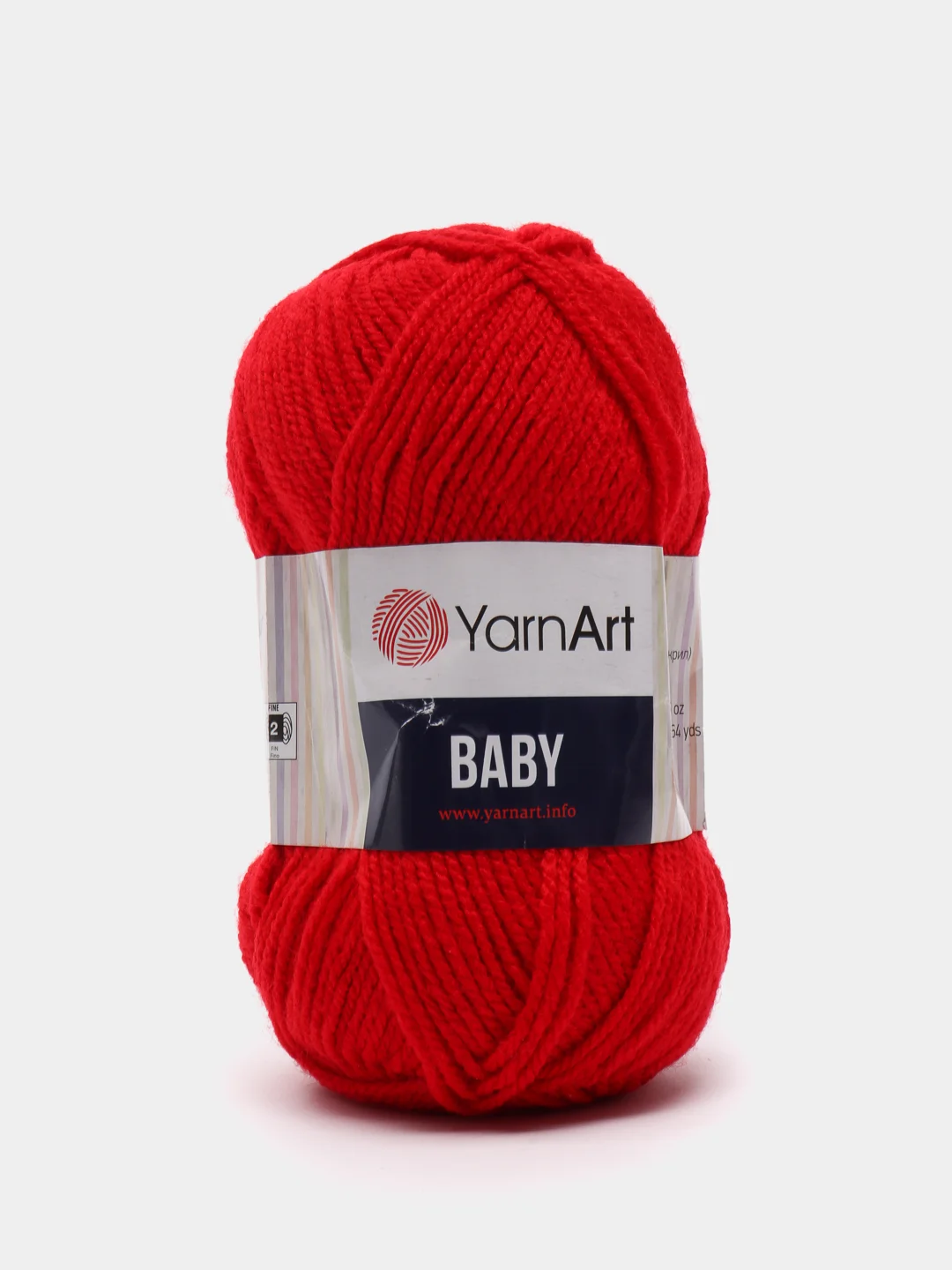 Красный пряжа YarnArt "Baby",  50 г