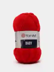 Красный пряжа YarnArt "Baby",  50 г