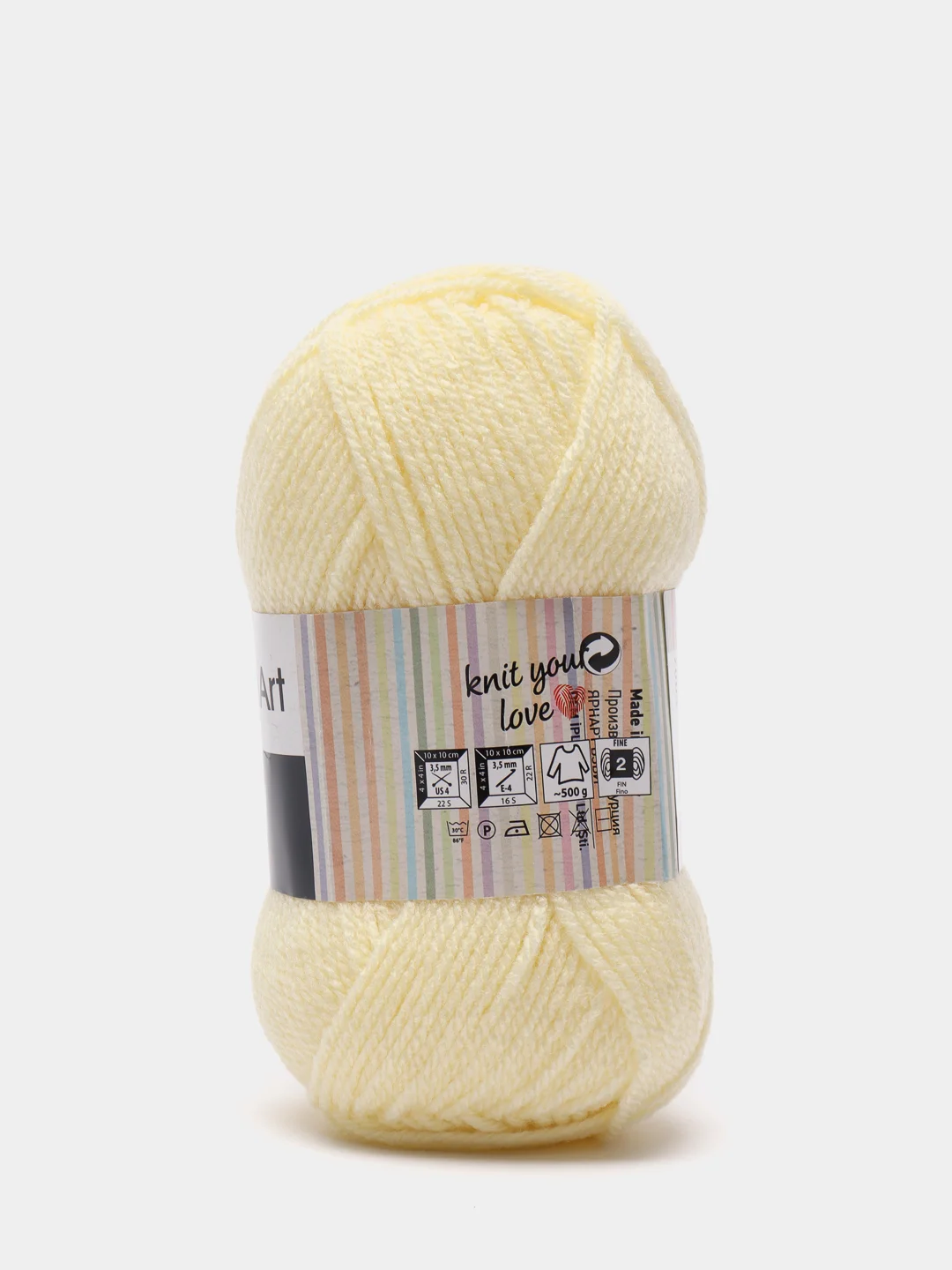 Лимонный пряжа YarnArt "Baby",  50 г