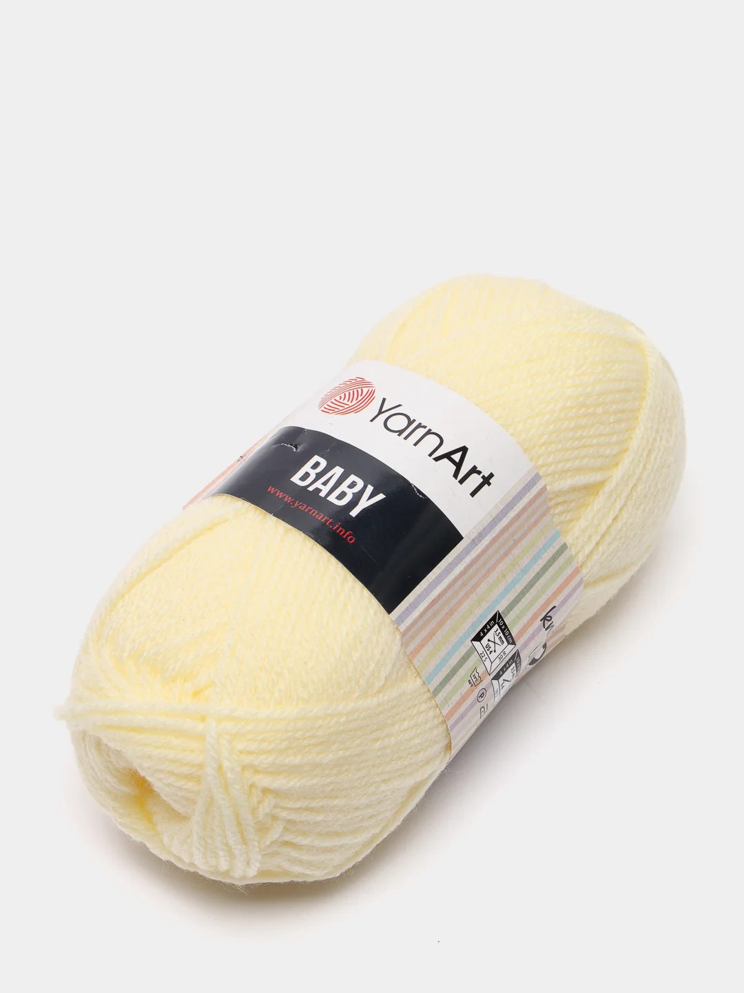 Лимонный пряжа YarnArt "Baby",  50 г
