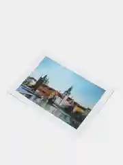 Открытка "Прага", с акварельной иллюстрацией, в крафтовом конверте, 148 х 105 мм