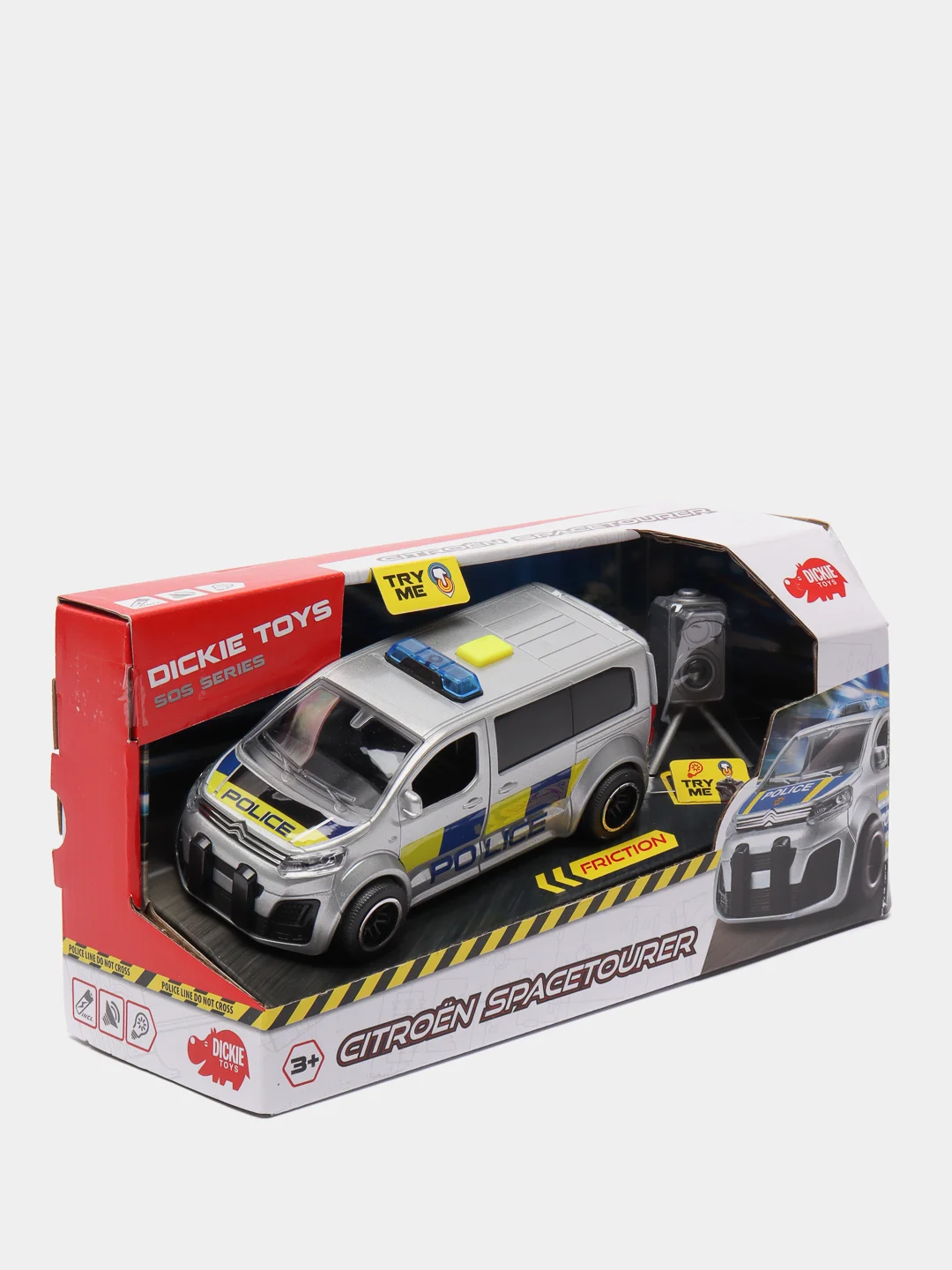 Машинка Dickie Toys Citroen, фрикционная, 15 см, 3713010