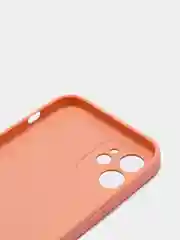 Манго силиконовый чехол для iPhone 12, со стеклянной панелью
