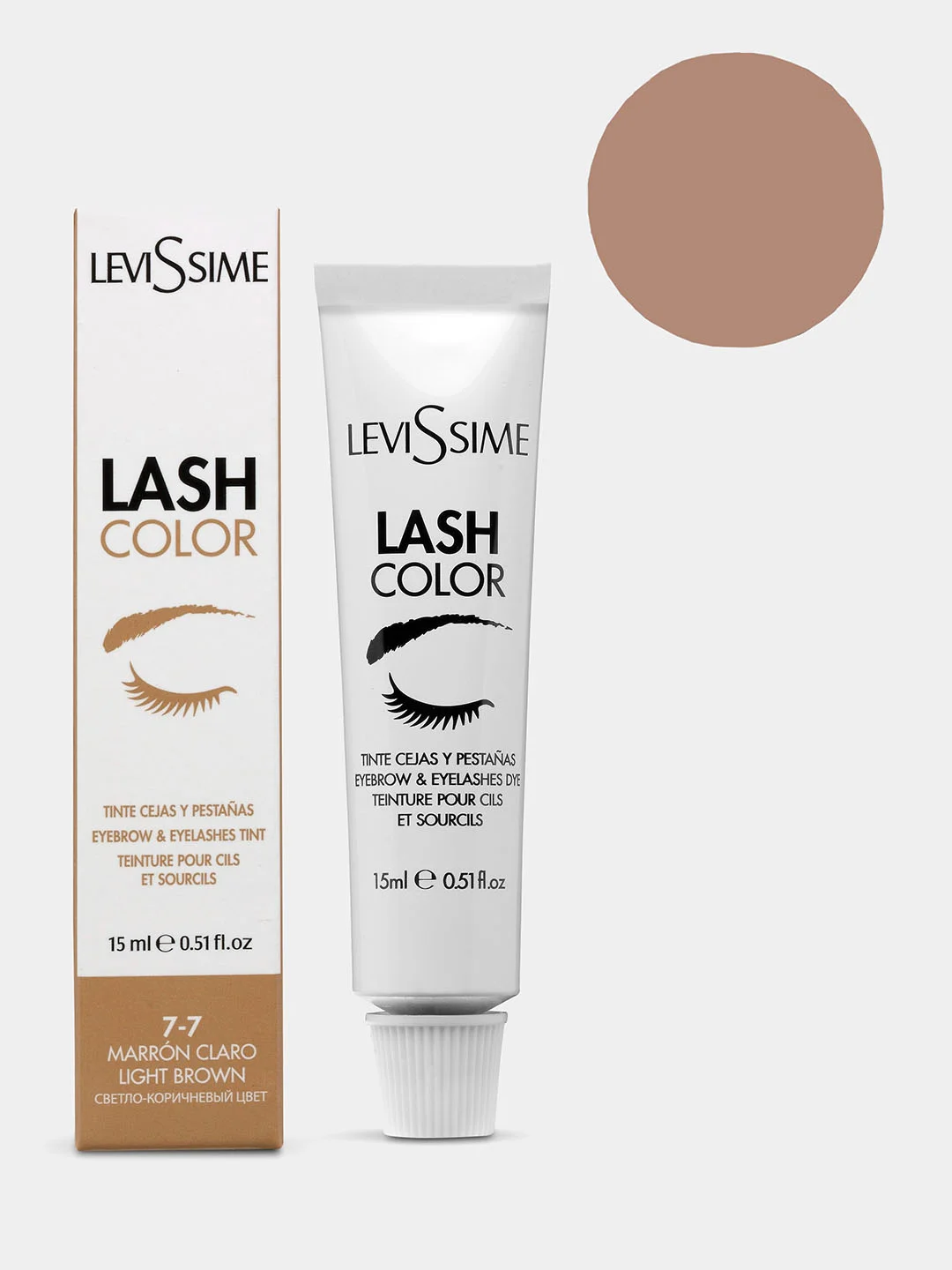 Краска для бровей и ресниц Levissime
