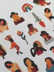 Наклейки для ногтей, слайдеры для маникюра и педикюра. Стиль Fashion