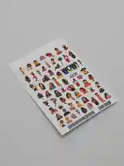 Наклейки для ногтей, слайдеры для маникюра и педикюра. Стиль Fashion