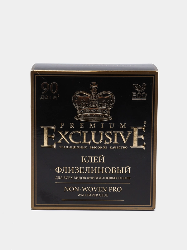 Обойный клей Exclusive Premium для флизелиновых обоев, 500гр-90кв.м, 1000гр-180кв.м