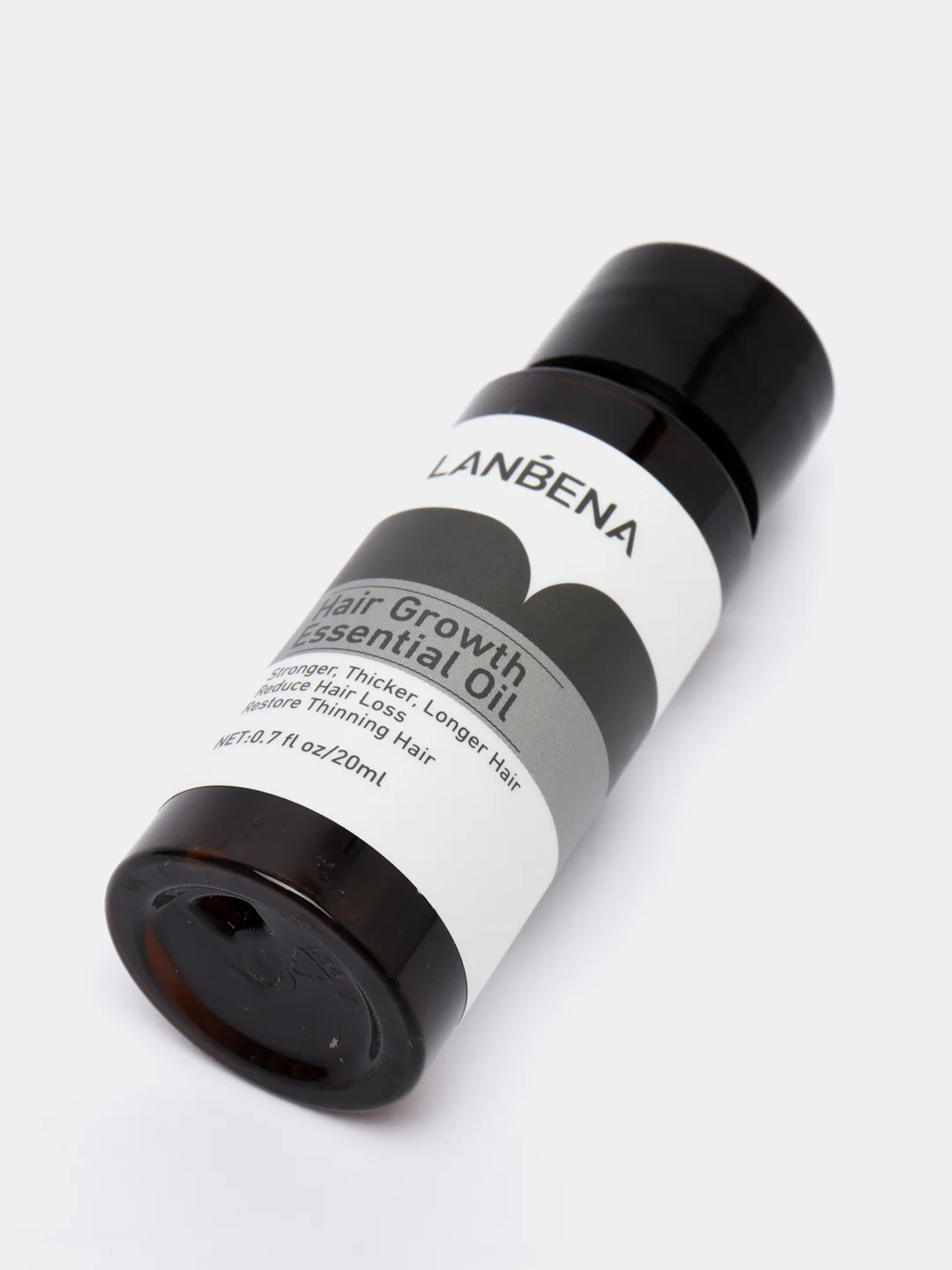 Белый масло для роста и против выпадения волос Lanbena Hair Growth Essential Oil