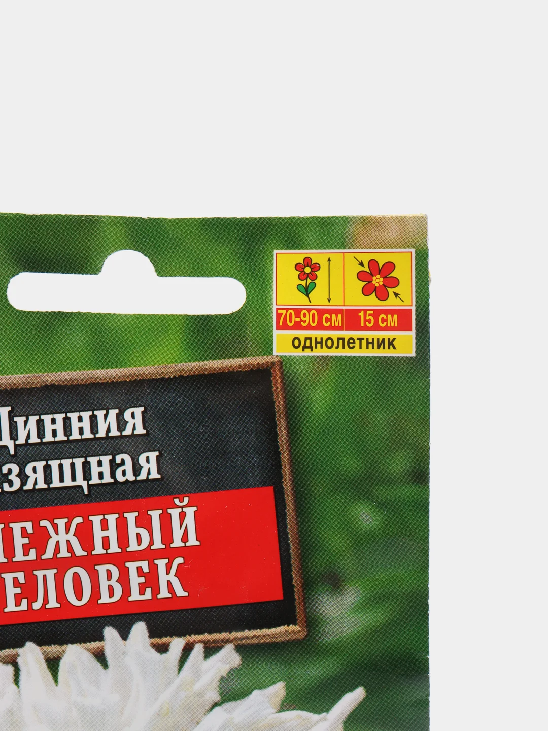 Семена Цинния изящная "Снежный человек"