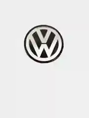 Черный эмблема Volkswagen на ключ зажигания, 14 мм