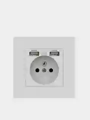 Розетка USB с двумя портами
