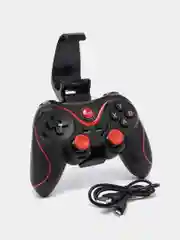 Геймпад джойстик беспроводной Wireless Controller x3, с держателем для телефона