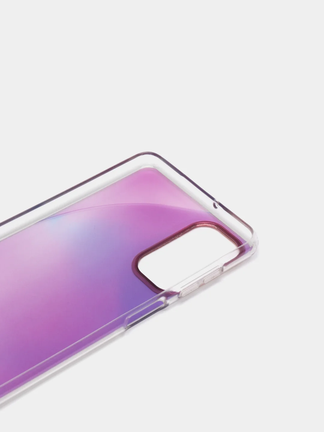 Аметистовый чехол Samsung Galaxy M52, Самсунг Галакси М52 твердый прозрачный с рисунком