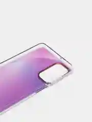 Аметистовый чехол Samsung Galaxy M52, Самсунг Галакси М52 твердый прозрачный с рисунком
