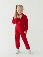 Красный комбинезон флисовый Утенок