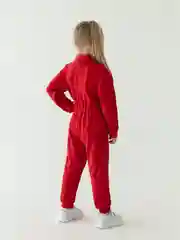 Красный комбинезон флисовый Утенок
