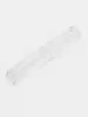 Фиолетовый пинцет скошенный для бровей Staleks Pro Expert 11 type 4, 11/4