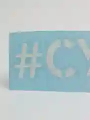 Белый наклейка на автомобиль "Суетолог"