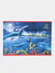 Молочный альбом для рисования, 12 листов