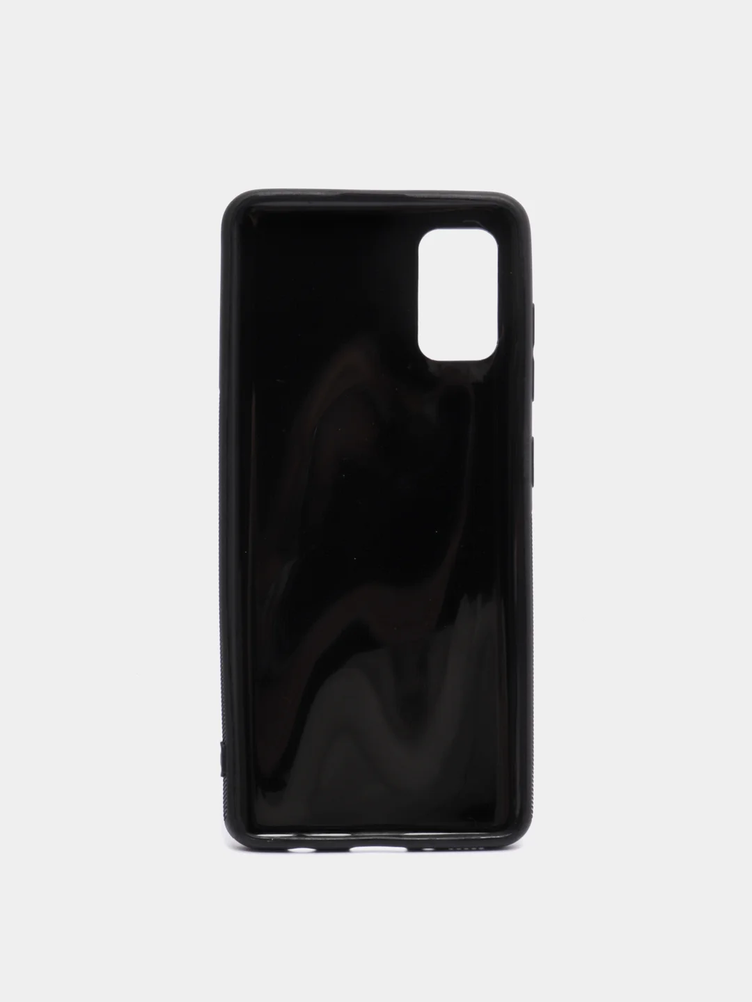 Чехол Samsung Galaxy A41 силиконовый карбон