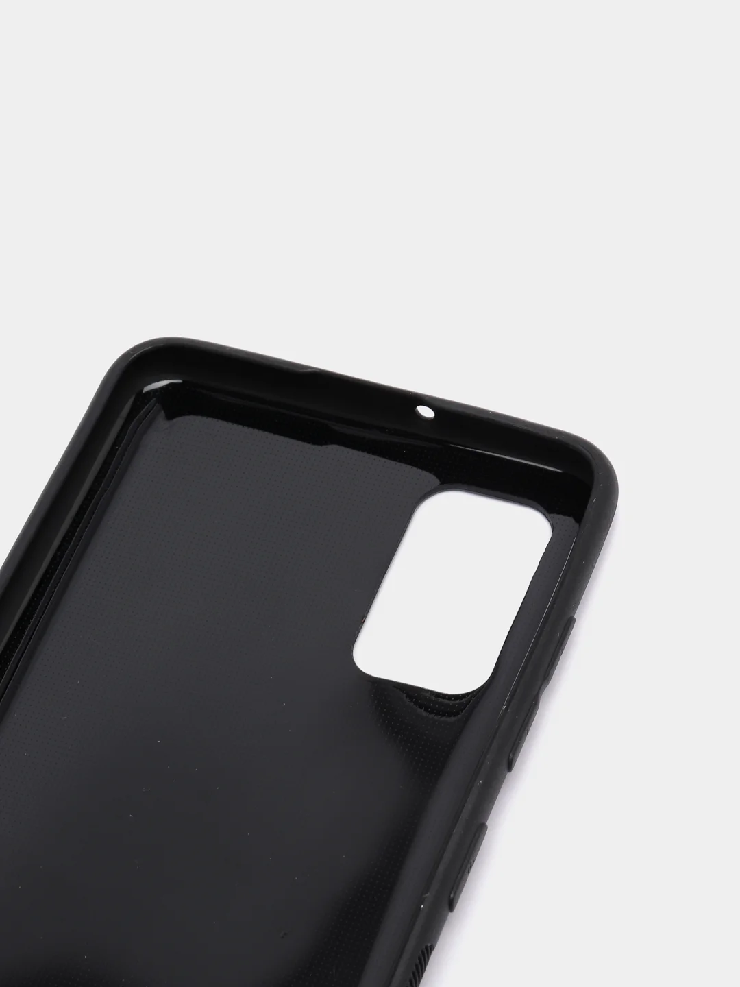 Чехол Samsung Galaxy A41 силиконовый карбон