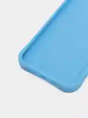 Голубой чехол силиконовый Slim для iPhone 12 / iPhone 12 Pro / айфон 12