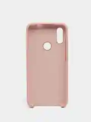 Бежевый чехол силиконовый Silicone Cover Case для Xiaomi Redmi 7, Mi Play