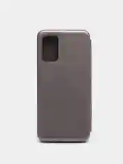 Серебряный чехол-книжка для Xiaomi POCO M3 / Redmi 9T