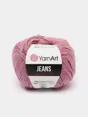 Марсала пряжа YarnArt Jeans, 50 г, 160 м