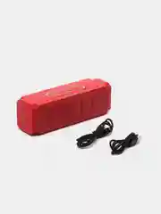 Красный колонка беспроводная KOLEER S813, портативная колонка, блютус колонка, bluetooth колонка