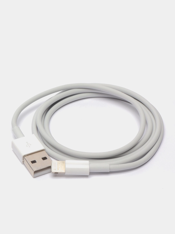 Провод для зарядки iPhone, Lightning-USB, 1 метр