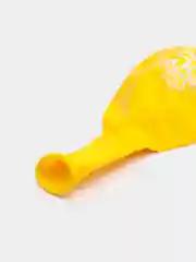 Белый шар латексный Цифра, пастель, 1 шт, цвет микс