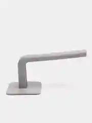 Серый крючок настенный