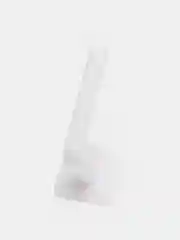 Белый крючок настенный
