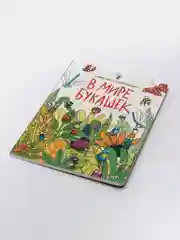 Книга детская на картоне Макси "В мире букашек", Проф-Пресс